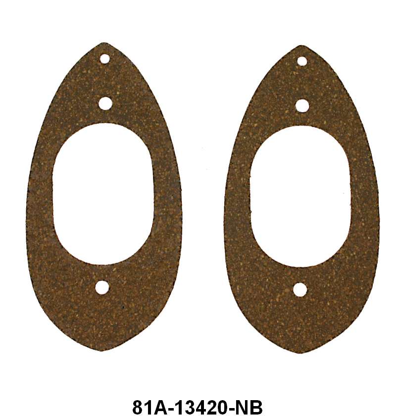 TAIL LIGHT TO FENDER PADS - 38-39 PASS EXCEPT WAGON CORK