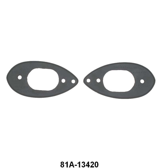 TAIL LIGHT TO FENDER PADS - 38-39 PASS EXCEPT WAGON RUBBER