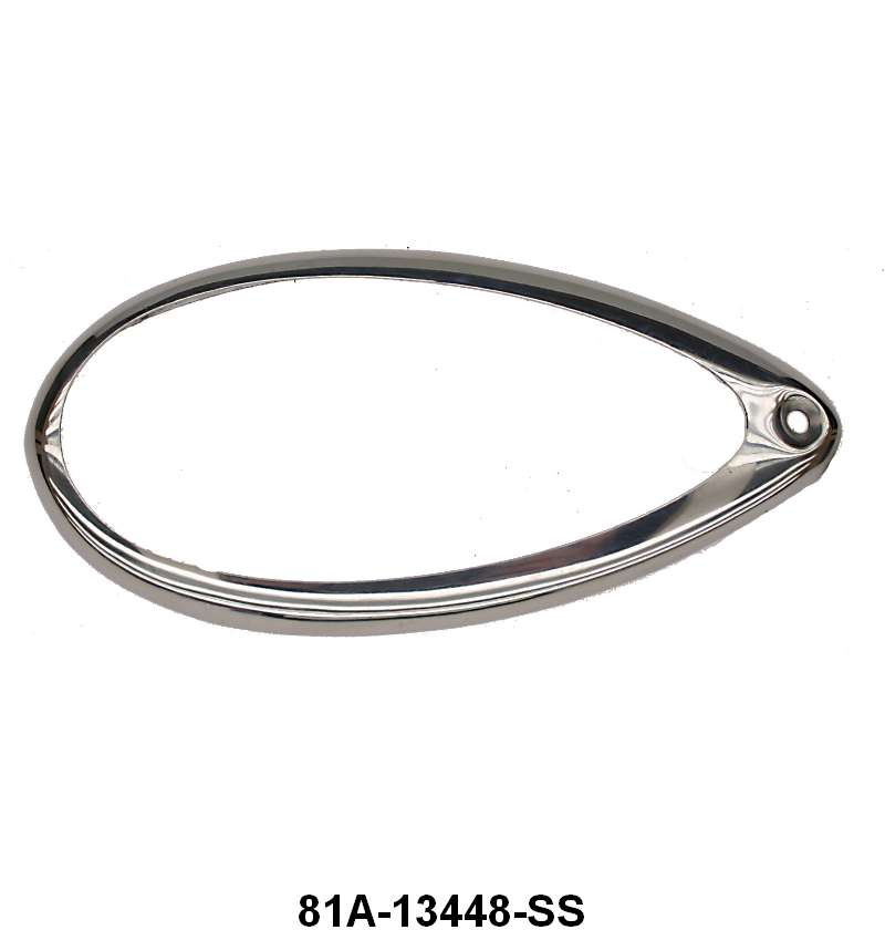 TAIL LIGHT LENS BEZEL - 38-39 PASS EXCEPT WAGON