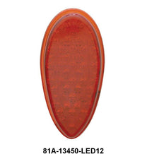 LED TAIL LIGHT LENS - 38-39 PASS EXCEPT WAGON, 12 VOLT
