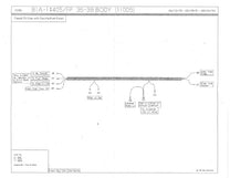 TAIL LIGHT WIRING HARNESS - 35-38 PASS/PICKUP W/ECECTRIC FUEL PUMP