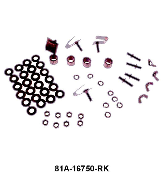 HOOD SIDE TO FENDER MOUNTING KIT - 38 DELUXE, 38-39 STANDARD