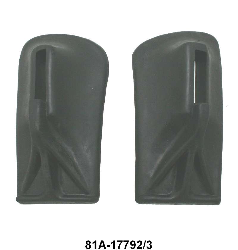 REAR BUMPER ARM GROMMETS - 38-40 SEDAN