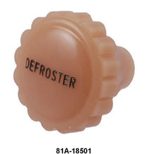 HOT WATER HEATER DEFROSTER KNOB - 38 PASSENGER IVORY
