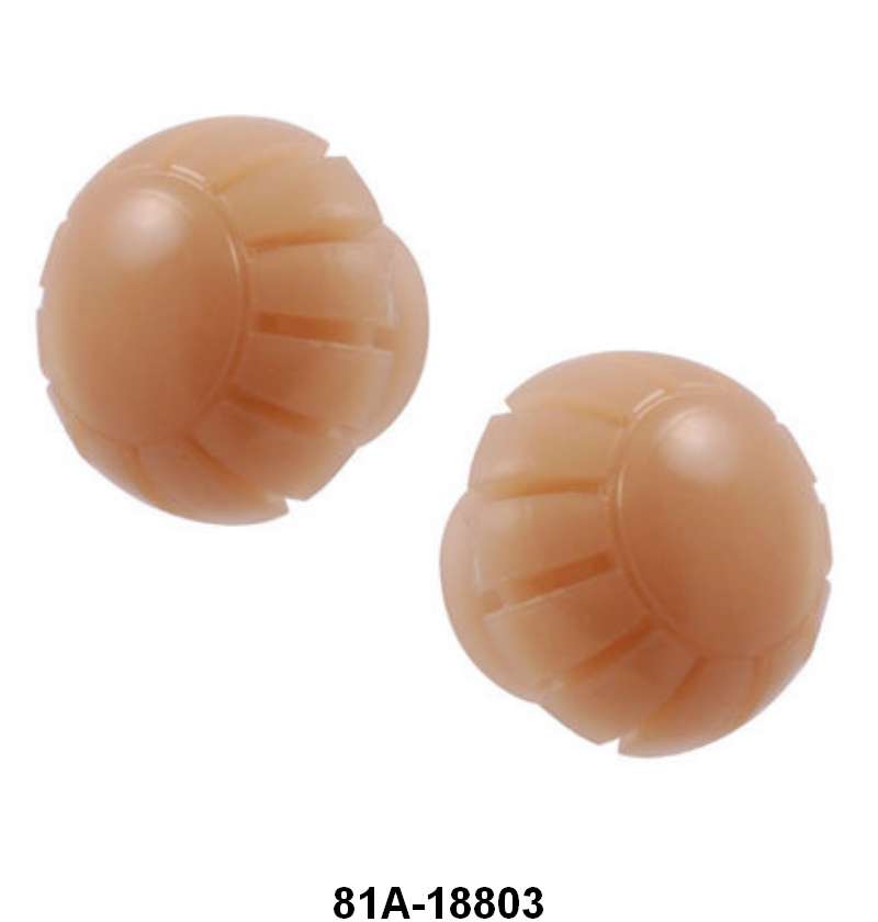 RADIO KNOBS - 38 PASS IVORY (PINK)