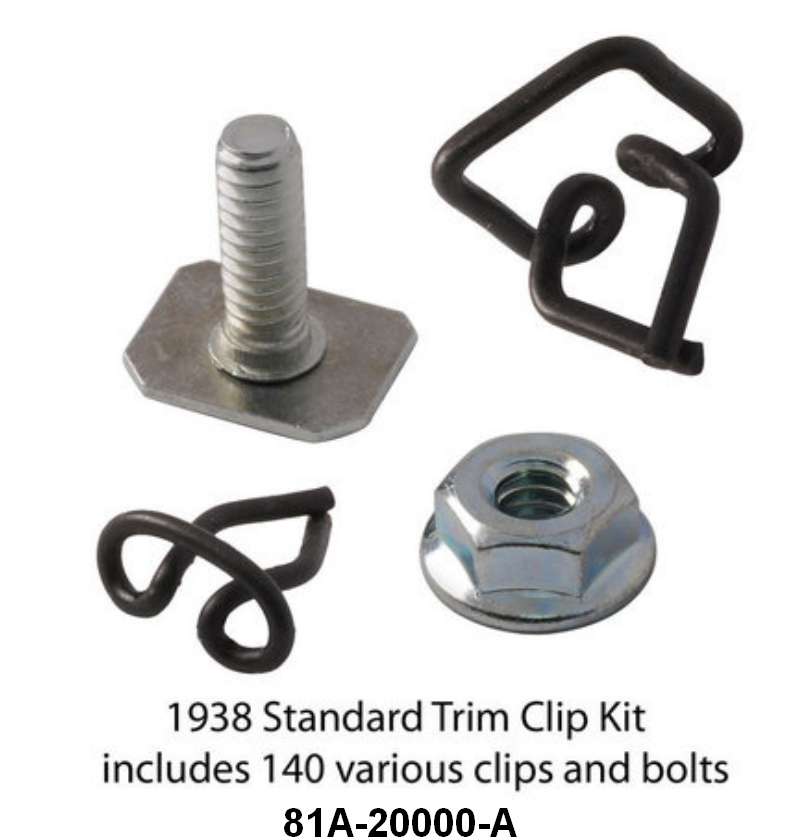 TRIM CLIP KIT - 38 STD PASS COMPLETE KIT