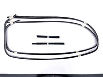 STAINLESS QUARTER WINDOW FELT KIT - 38 DLX & 39-40 2 DOOR SEDAN