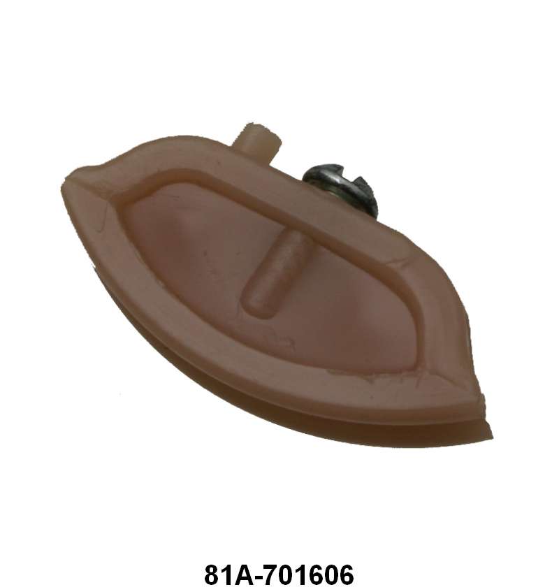 FRONT ASH TRAY KNOB - 38 PASS IVORY (PINK)