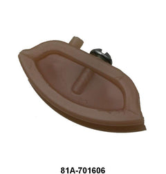 FRONT ASH TRAY KNOB - 38 PASS IVORY (PINK)