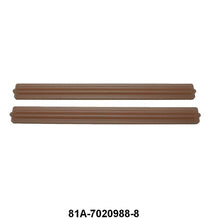 GARNISH MOLDING PLASTIC INSERT - 38 PASS, 8"  IVORY (PINK)