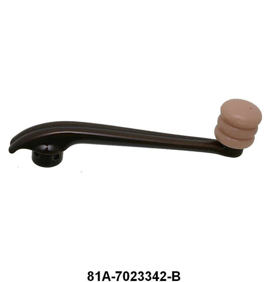 WINDOW CRANK - 38 PASS BROWN WITH IVORY KNOB