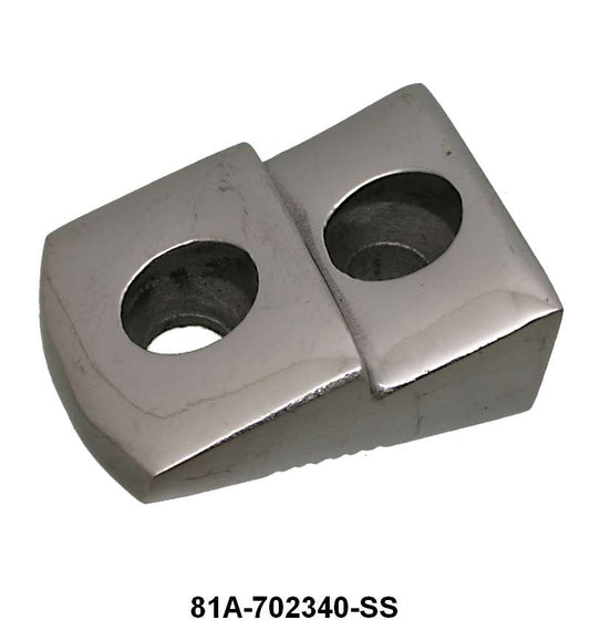 DOOR STRIKER - 35-39 COUPE/SEDAN, 35-52 PICKUP STAINLESS