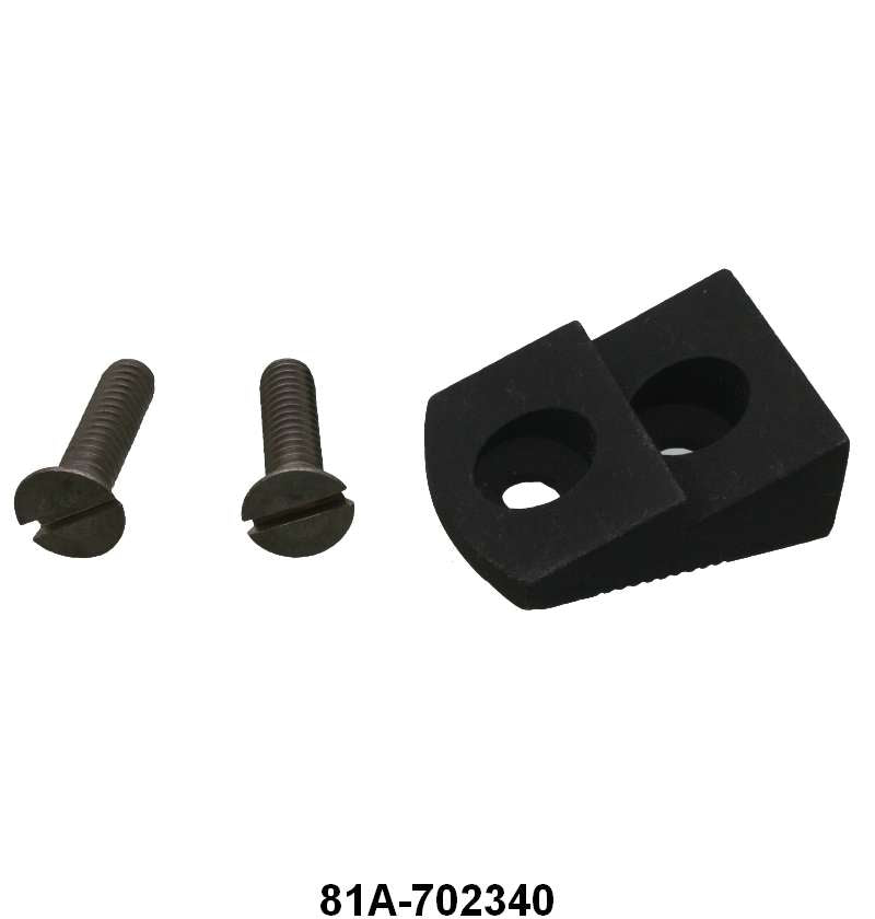 DOOR STRIKER - 35-39 COUPE/SEDAN, 35-52 PICKUP PLAIN STEEL