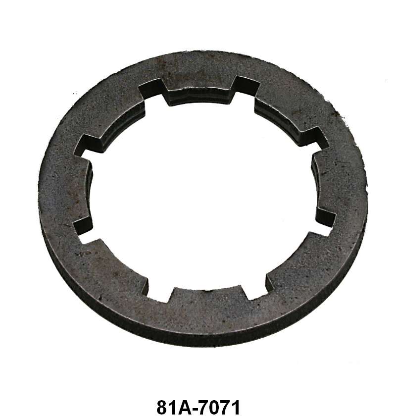 SECOND GEAR REAR WASHER - 38-48 PASS, 39-48 MERC, 38-50 PU W/8 SLOTS