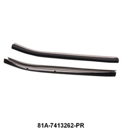 REAR DOOR SCUFF PLATES - 38-39 CONV SDN REAR