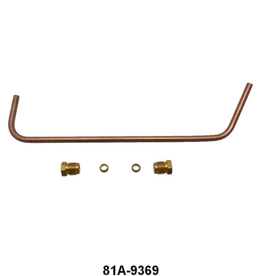 PRE-BENT FUEL PUMP TO CARBURETOR LINE - 38-39 PASS/PU W/94 CARB