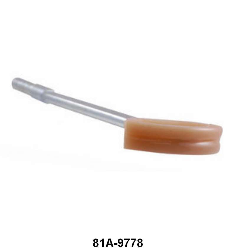 THROTTLE CABLE/ROD KNOB - 38 PASS IVORY (PINK)