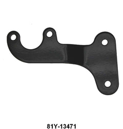 TAIL LIGHT BRACKET - 38-52 PICKUP,  LH, BLACK