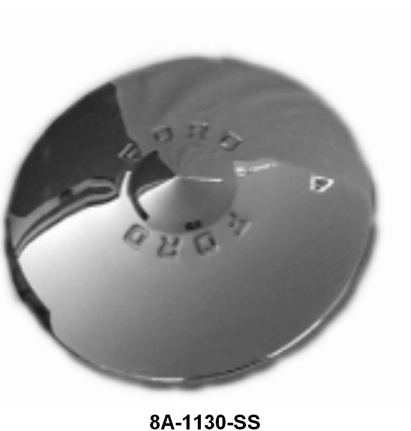 STAINLESS HUB CAP - 49-50 PASSENGER