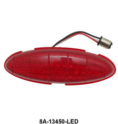 LED TAIL LIGHT LENS - 49-50 PASS EXCEPT WAGON 12 VOLT