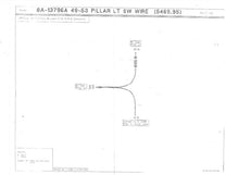 DOME LIGHT WIRE WITH SOCKET WIRE - 49-53 PASSENGER
