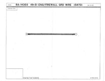 ENGINE TO FIREWALL GROUND WIRE - 49-51 PASSENGER