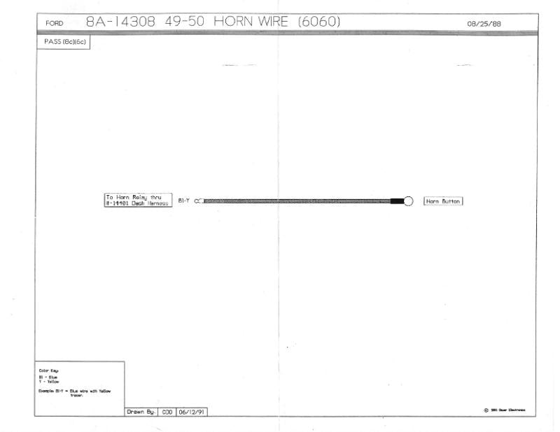 HORN BUTTON WIRE - 49-50 PASSENGER