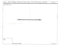 TOP CONTROL SOLENOID TO STARTER SOLENOID WIRE - 49-50 CONV