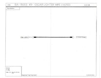 CIGAR LIGHTER TO CIRCUIT BREAKER WIRE - 49-51 & 55-56 PASSENGER