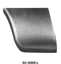 LOWER FRONT FENDER REAR REPAIR SECTION - 49-51 PASSENGER LEFT HAND