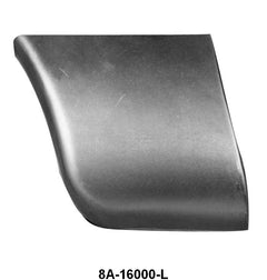 LOWER FRONT FENDER REAR REPAIR SECTION - 49-51 PASSENGER LEFT HAND