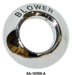 HEATER BLOWER SWITCH BEZEL - 49-50 PASSENGER, 49-51 WAGON