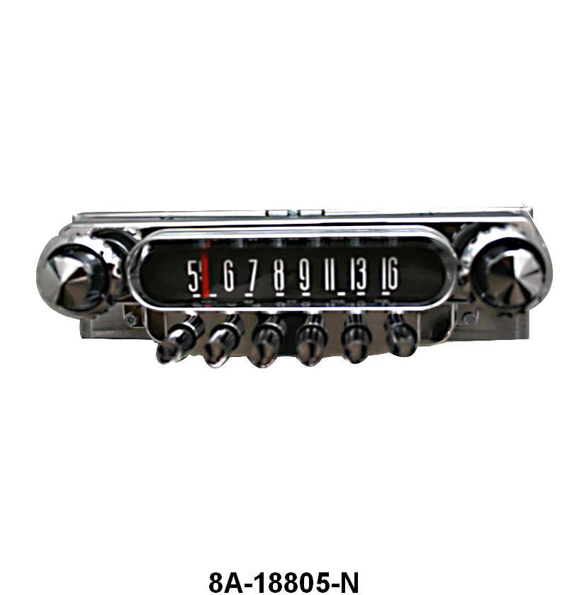 RADIO - 49-50 PASS, 49-51 WAGON, 51-52 PICKUP 180 WATTS 12V