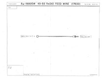 RADIO POWER WIRE - 49-50 PASS/MERC POWER WIRE