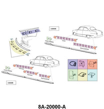 TRIM CLIP KIT - 49-50 PASS EXCEPT CRESTLINER COMPLETE KIT (51 CLIPS)