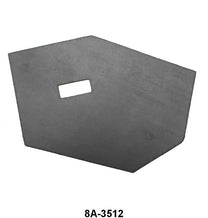 CLUTCH ARM PLATE TO FLOOR SEAL - 49-51 PASS GOES UNDER METAL PLATE