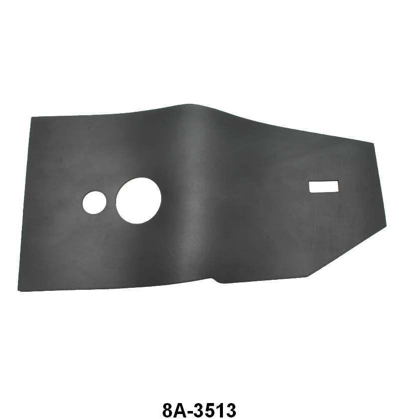 LOWER STEERING COLUMN TO FLOOR SEAL - 49-51 PASS WITH STANDARD TRANS