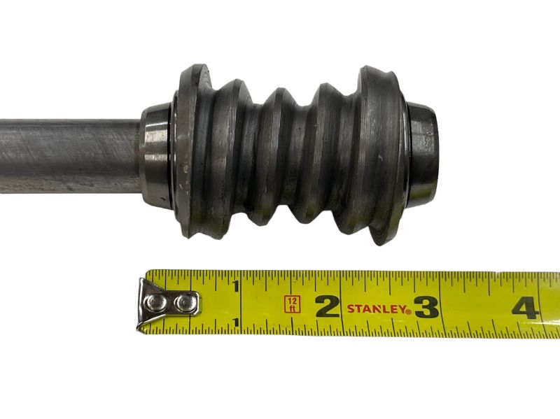 STEERING BOX WORM & SHAFT - 49-50 PASS  #177