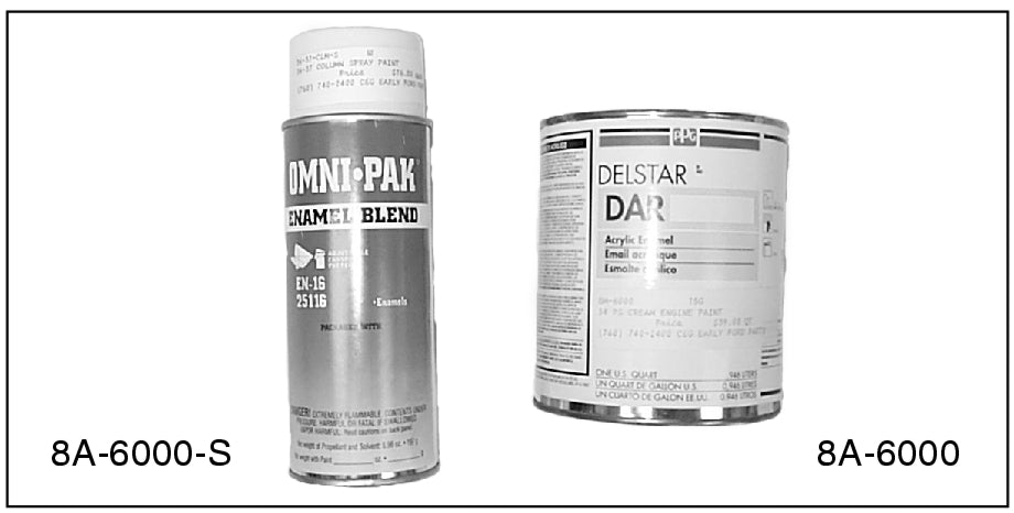 ENGINE SPRAY PAINT - 49-51 PASS  BRONZE