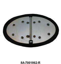 FRESH AIR DUCT VALVE FLAPPER ASSEMBLY - 49-56 PASSENGER, MERCURY