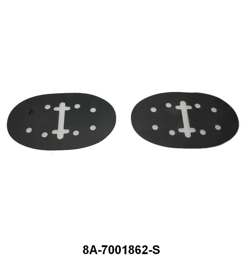 FRESH AIR DUCT VALVE DAMPER RUBBER SEALS - 49-56 PASSENGER, MERCURY