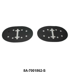 FRESH AIR DUCT VALVE DAMPER RUBBER SEALS - 49-56 PASSENGER, MERCURY