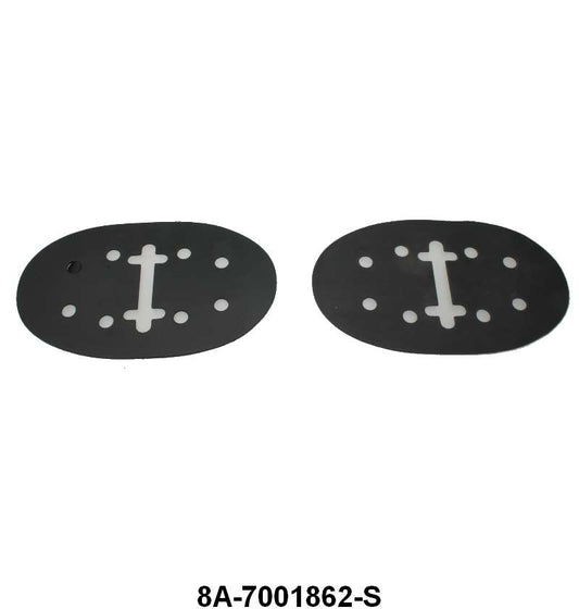 FRESH AIR DUCT VALVE DAMPER RUBBER SEALS - 49-56 PASSENGER, MERCURY