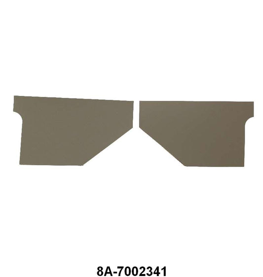 CARDBOARD KICK PANELS - 49-50 PASS, BENTON GRAY