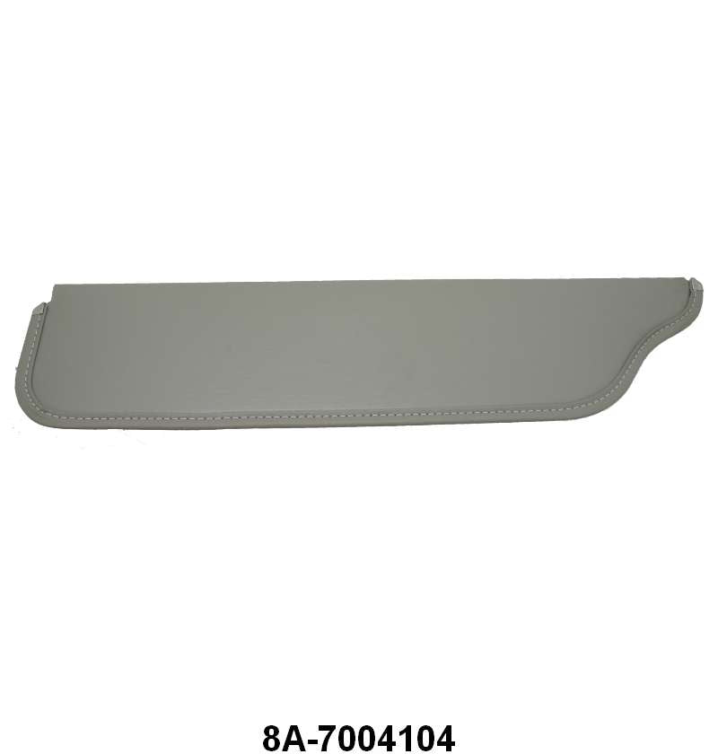 CARDBOARD SUN VISOR - 49-51 COUPE/SEDAN GRAY