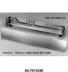 DOOR BOTTOM PATCH PANEL - 49-51 ALL 2DR PASS (EX WAGON) RH