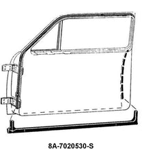 DOOR SEALS - 49-51 COUPE/2DR SEDAN