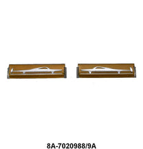 DOOR PANEL PLASTIC EMBLEM - 49 PASSENGER