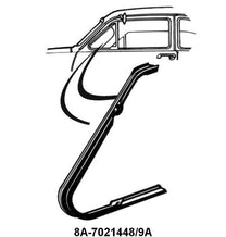 VENT WINDOW SEALS - 50-51 COUPE, SEDAN