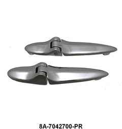 TRUNK HINGES - 49 PASS, CHROME